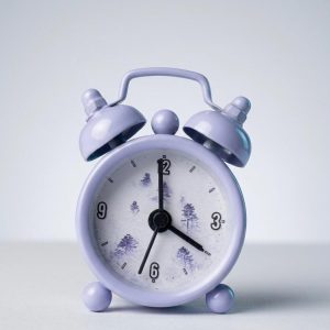 MINI PURPLE ALARM CLOCK